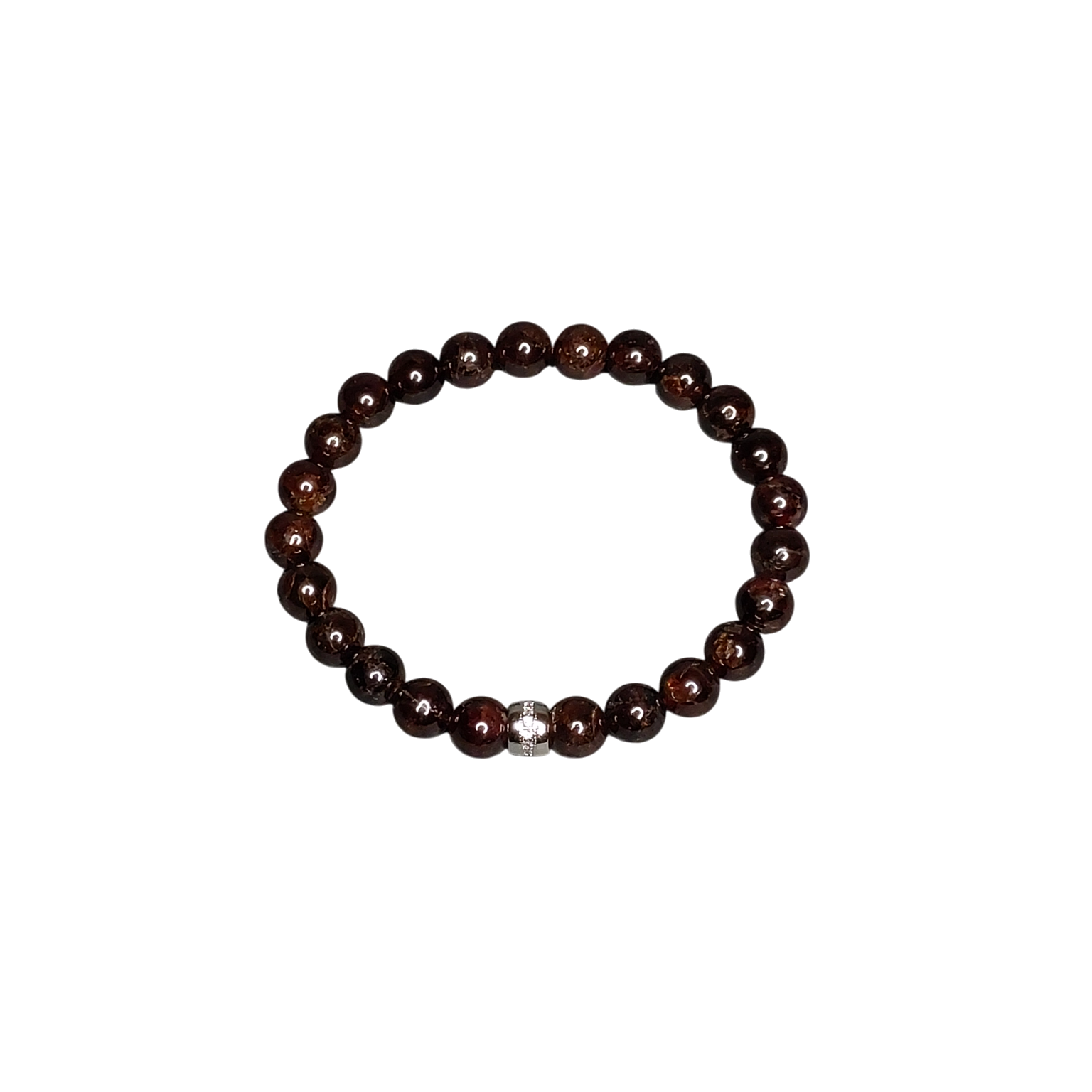 Браслет з гранату